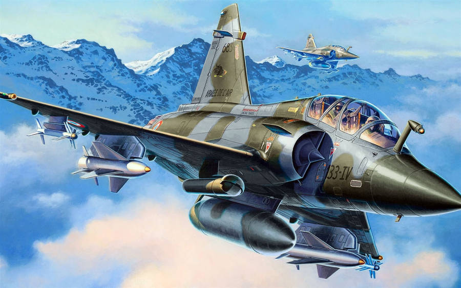"Fierce Sky Warrior: Militaire Gevechtsvliegtuig"
