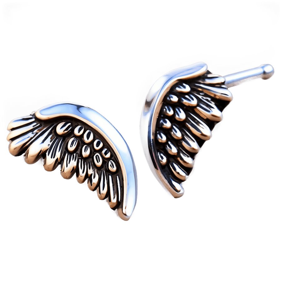Angel Wing Nose Stud PNG pnd92