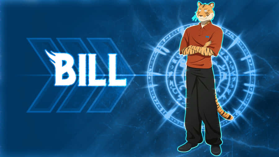 Personagem Bill de Beastars em Pé