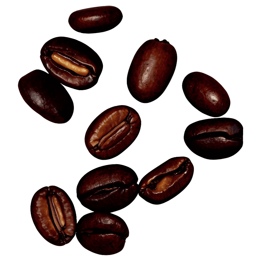 Mocha Java Coffee Beans PNG gfy
