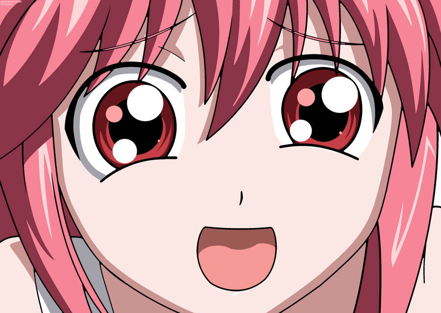 Download Elfen Lied Lucy Puppy Eyes Wallpaper | Wallpapers.com