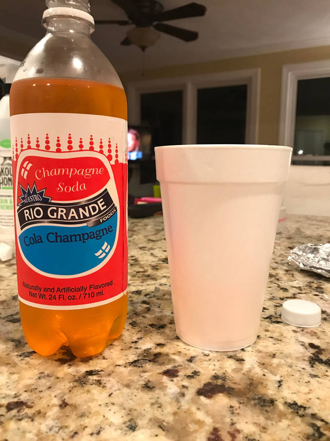 RioGrande Champagne Soda con tazza