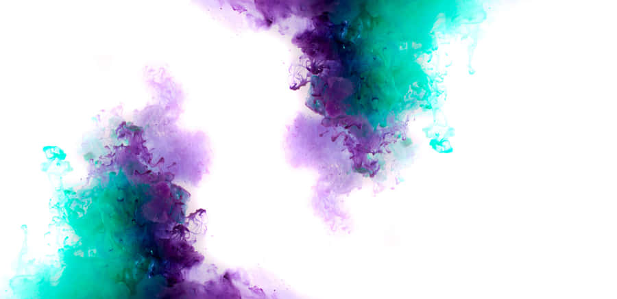 Padrõesabstratos de roxo e verde em contraste.