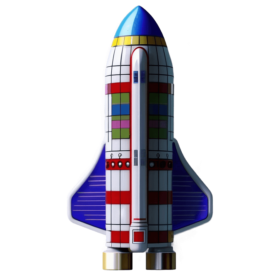 Military Spacecraft Model PNG 06292024
