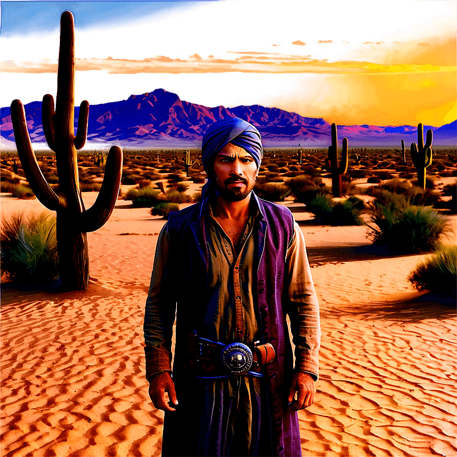 Desert Wanderer Image PNG dit88