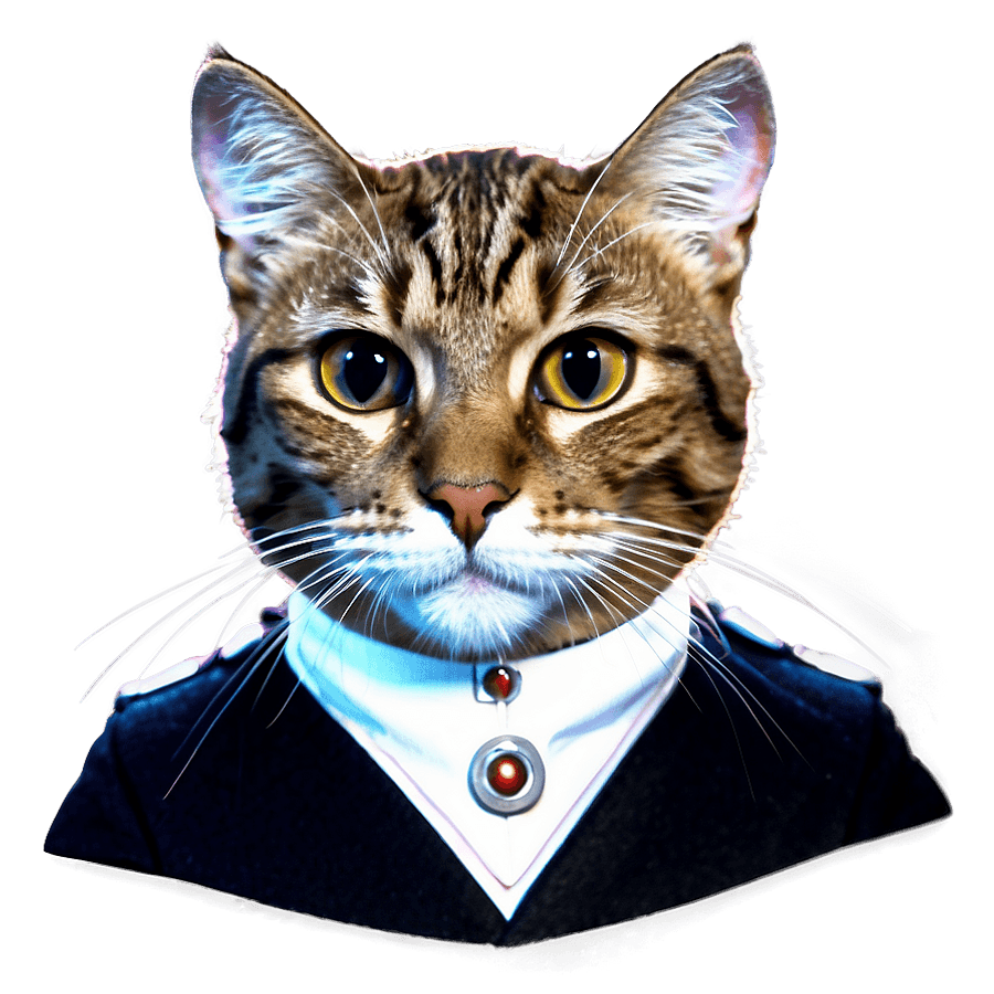 El Gato Whisker Warrior PNG 90