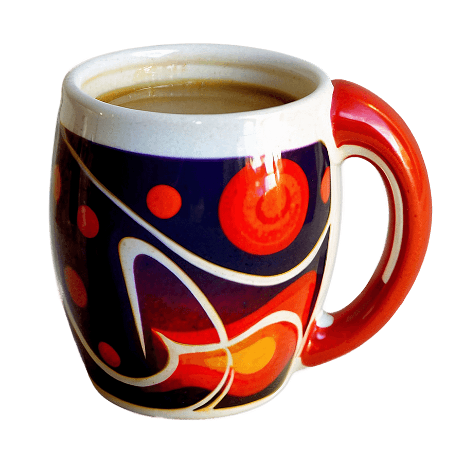 Abstract Coffee Mug PNG ujd
