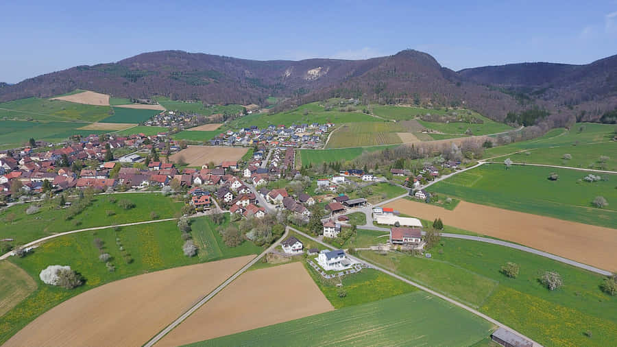 Luftaufnahme Schaffhausen Landschaft