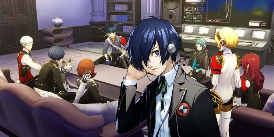Riunione nella Stanza di Comando di Persona 3