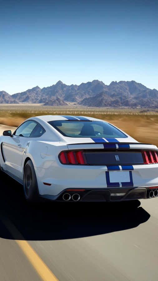 FordMustang Shelby GT350 tapet i 750 x 1334