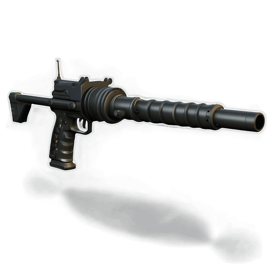 Customized Tactical Minigun PNG wnq1