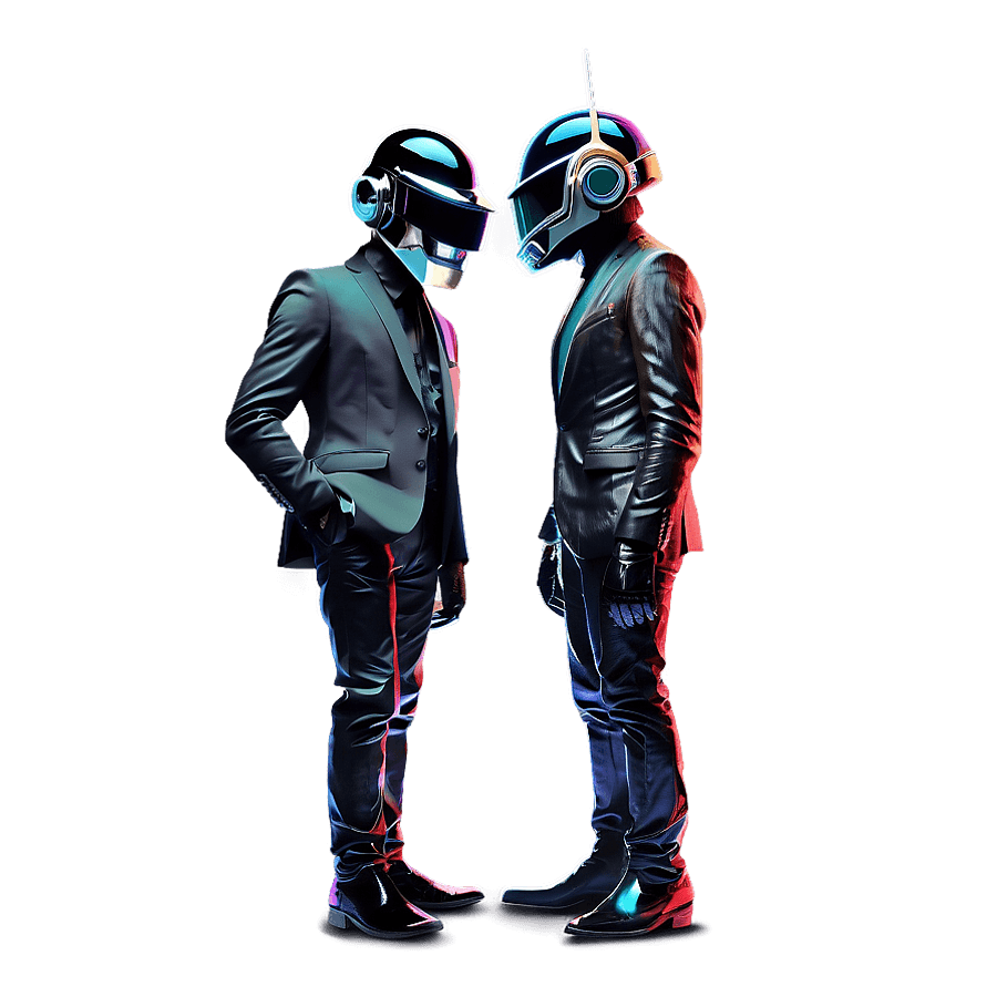 Daft Punk Signature Look PNG 8