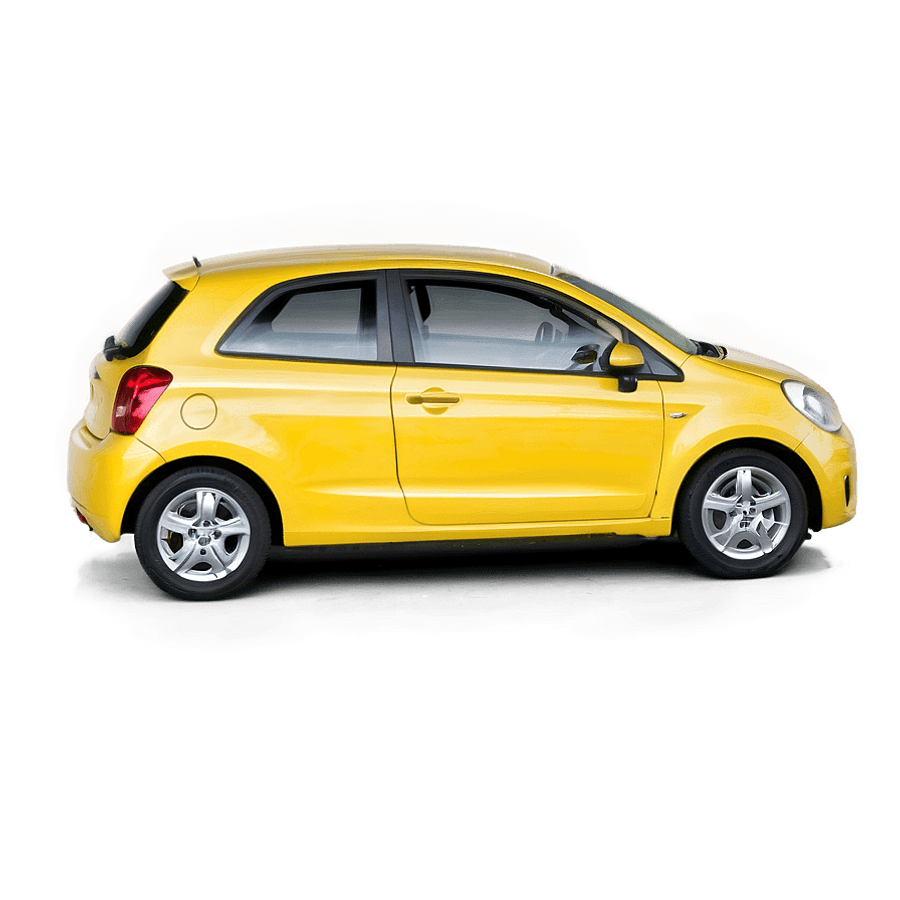 Yellow City Car PNG 63