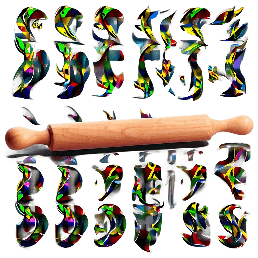 Handled Rolling Pin PNG 79