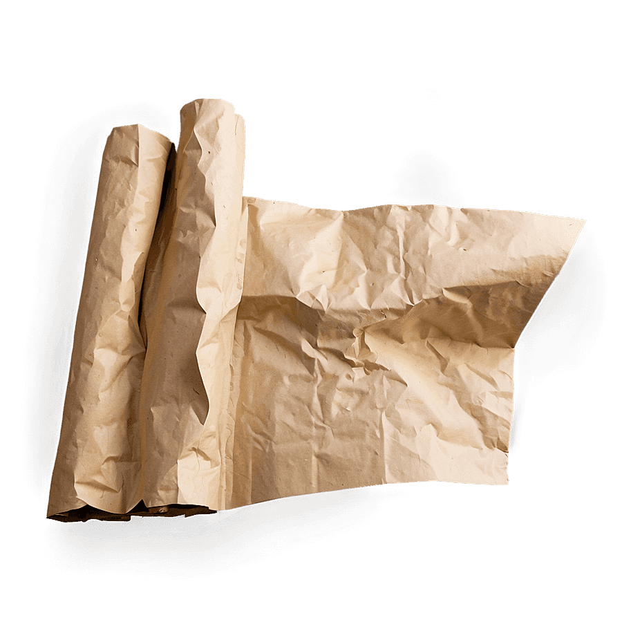 Crumpled Paper Texture for Projects PNG wcb