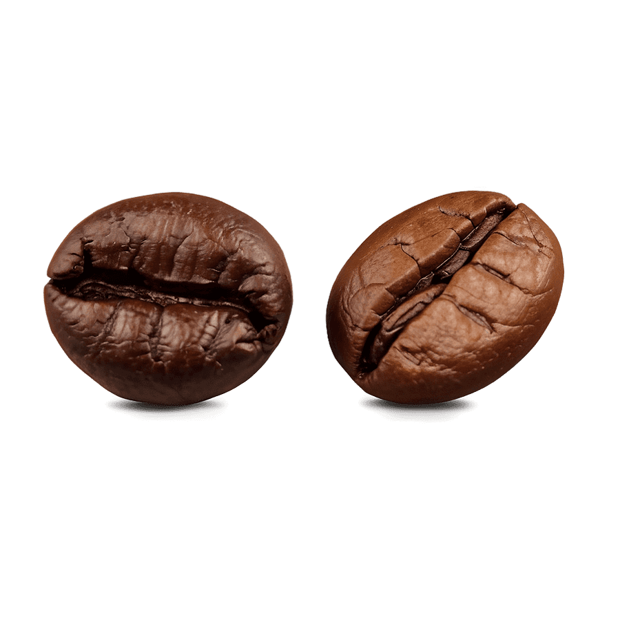 Coffee Bean Set PNG wcm
