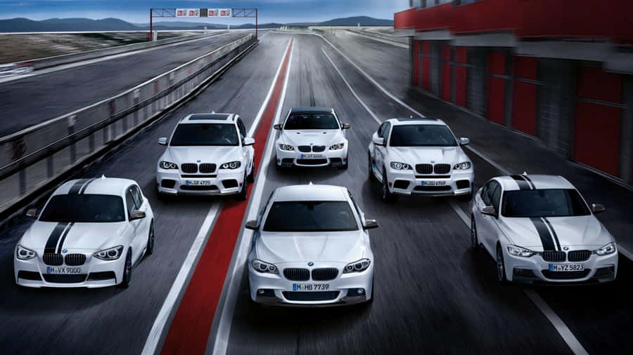 720pM-Serien Hintergrund Verschiedene Arten von weißen BMW-Autos