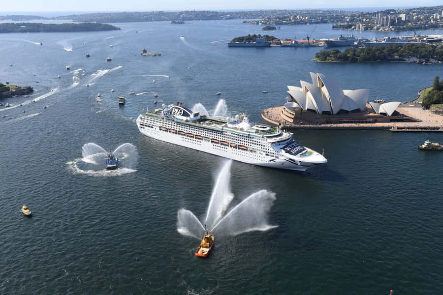 Sydney Havne Krydstogt Med Opera Huset