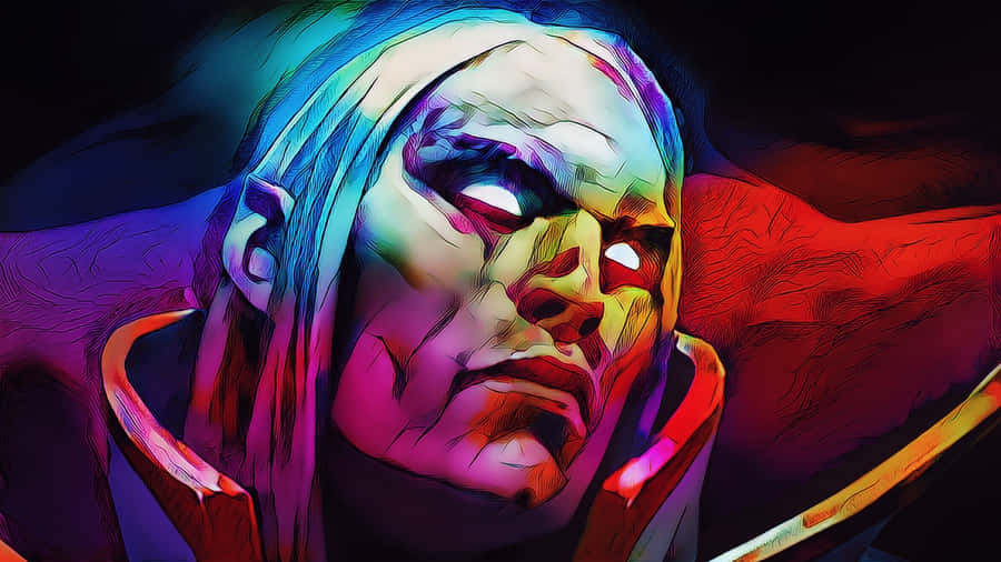 Dota2 Invoker 1920 x 1080 bakgrundsbild