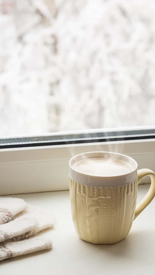 Caffè in una Mattina Invernale Accogliente