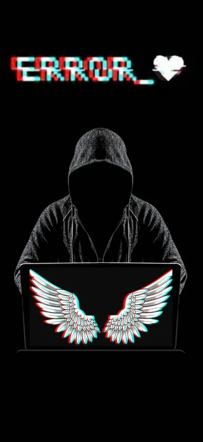 Error Heart Hacking Android Background