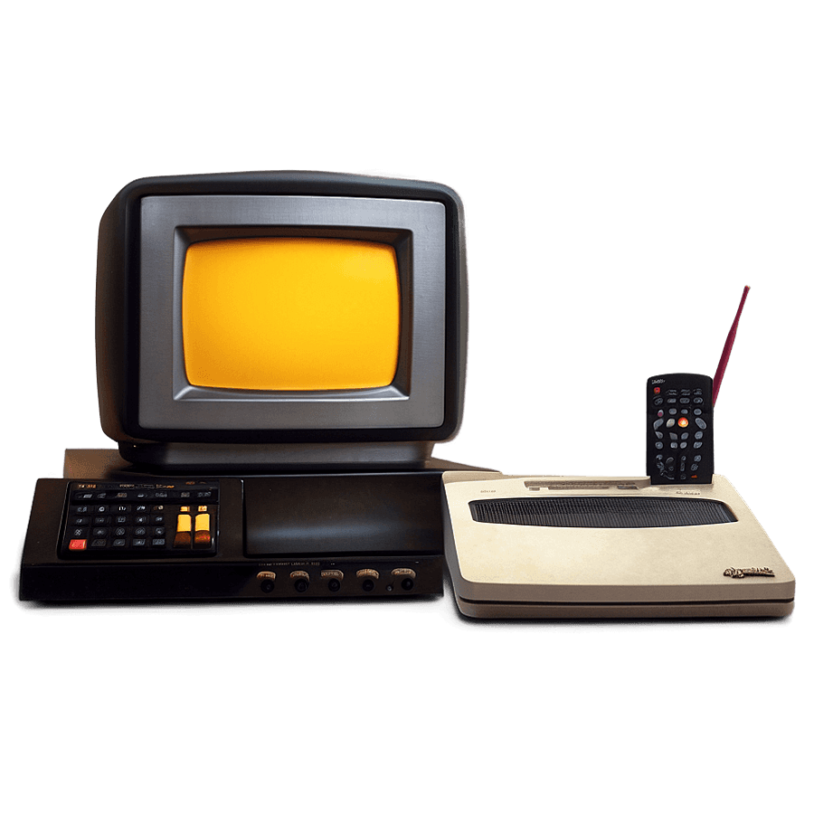 Compact CRT TV Unit PNG 05262024
