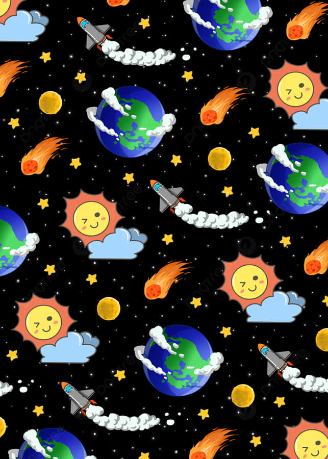 Cute Sun Planet