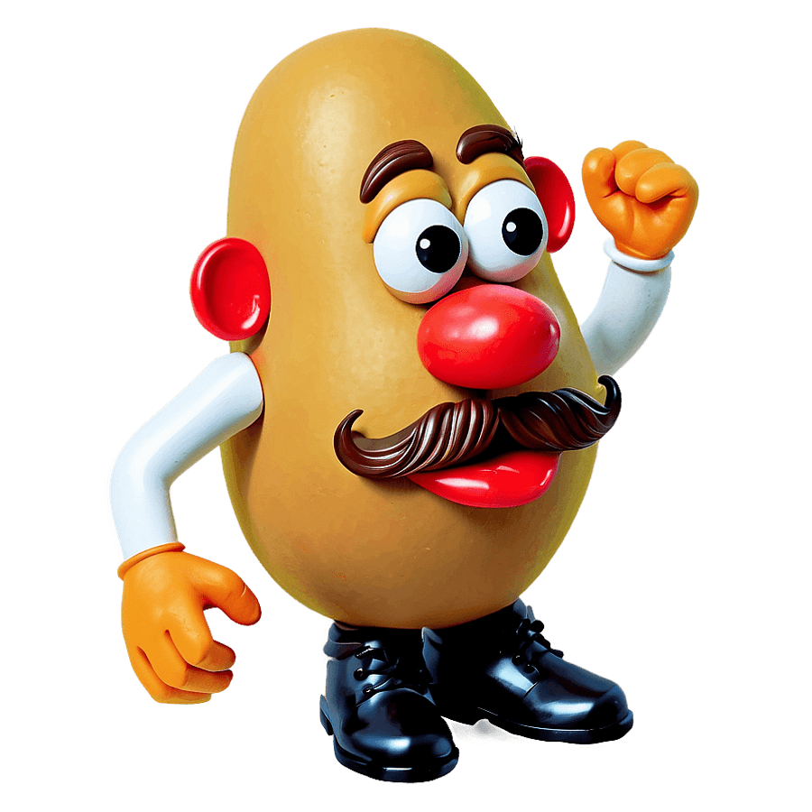 Animated Mr Potato Head Design PNG lfa