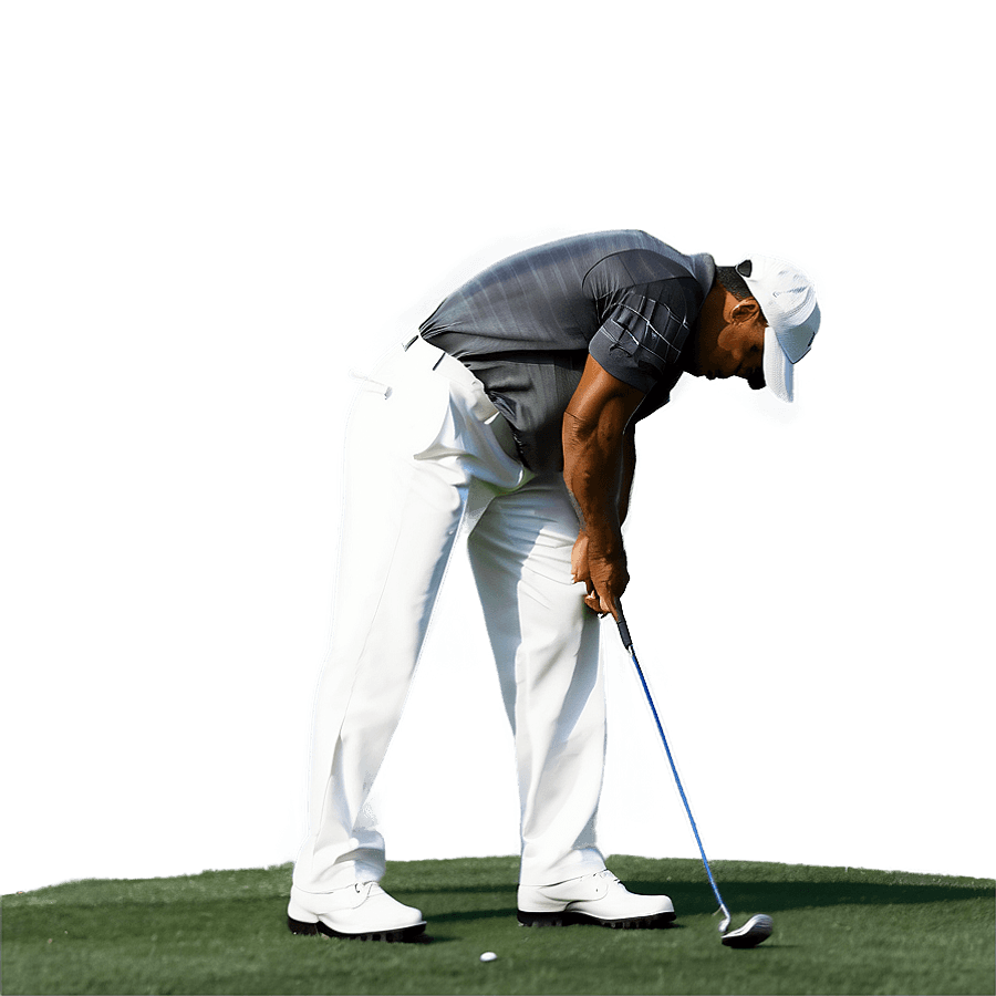 Tiger Woods Swing Sequence PNG 64
