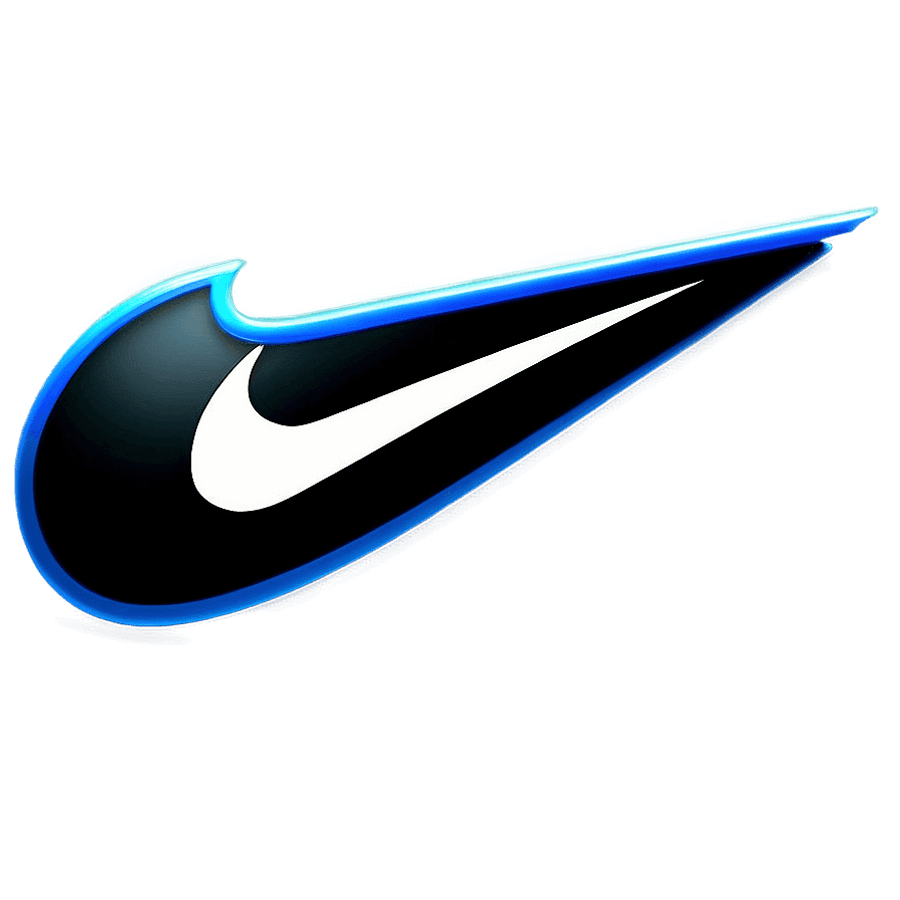 Futuristic Nike Swoosh PNG lib