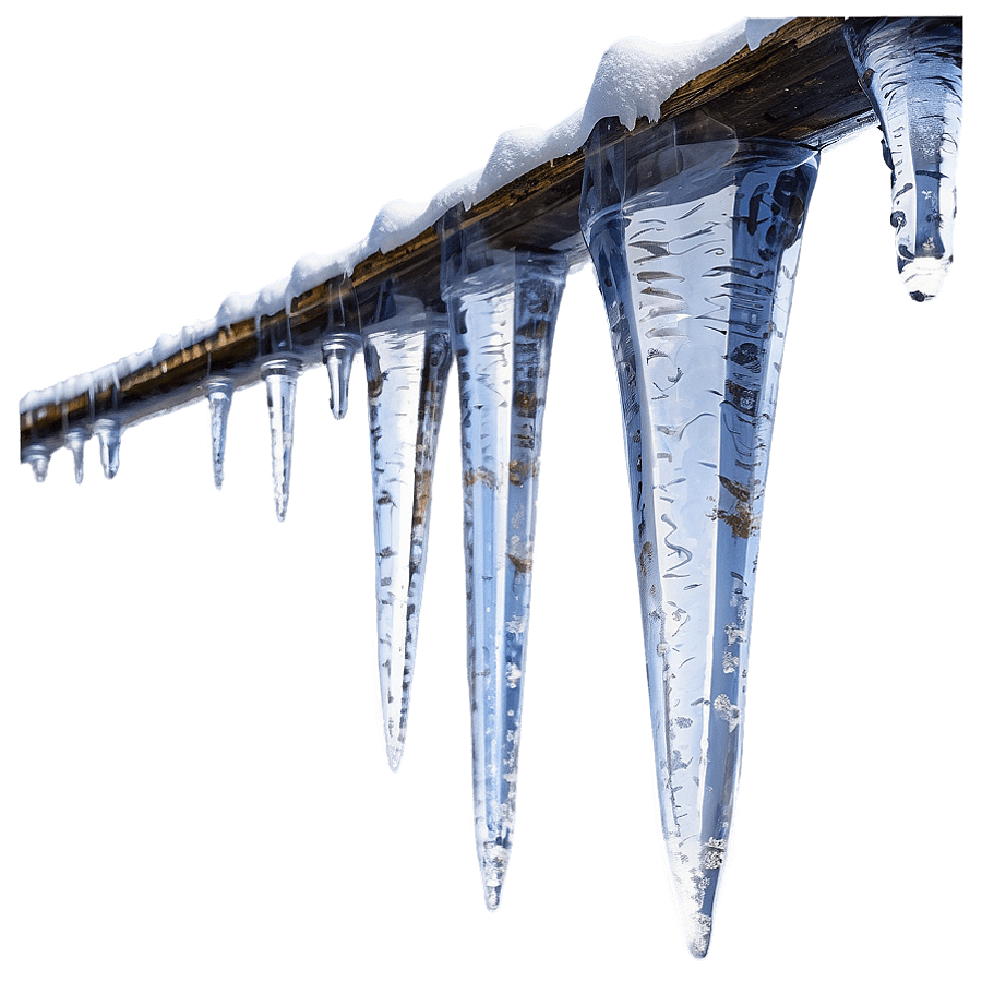 Icicles Under Moonlight PNG yex90