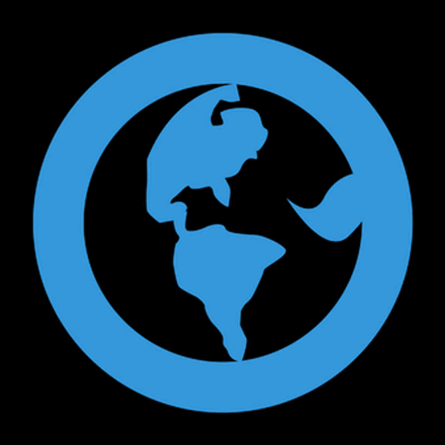 Blue World Icon