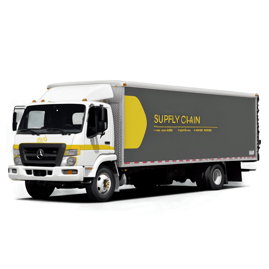 Supply Chain Truck PNG hen41