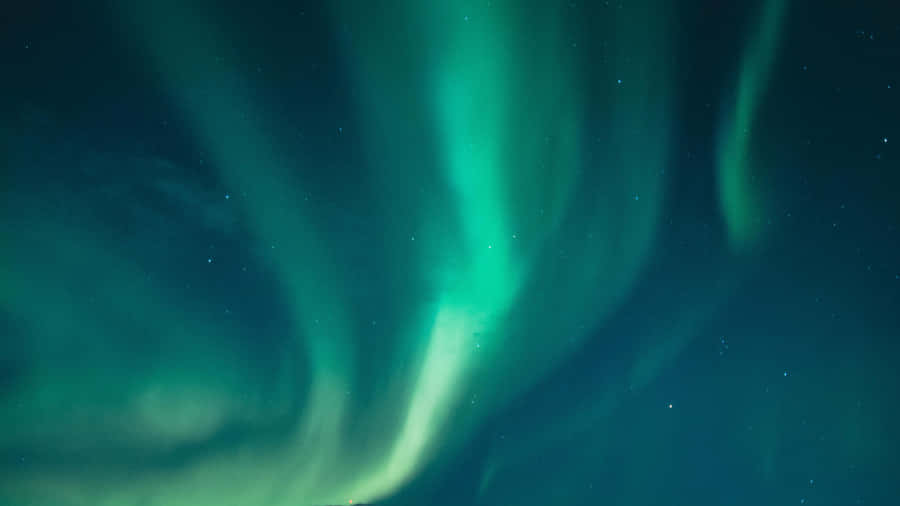 Den Aurora Borealis i Island