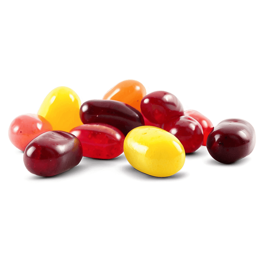 Fruit Flavored Jelly Beans PNG 25