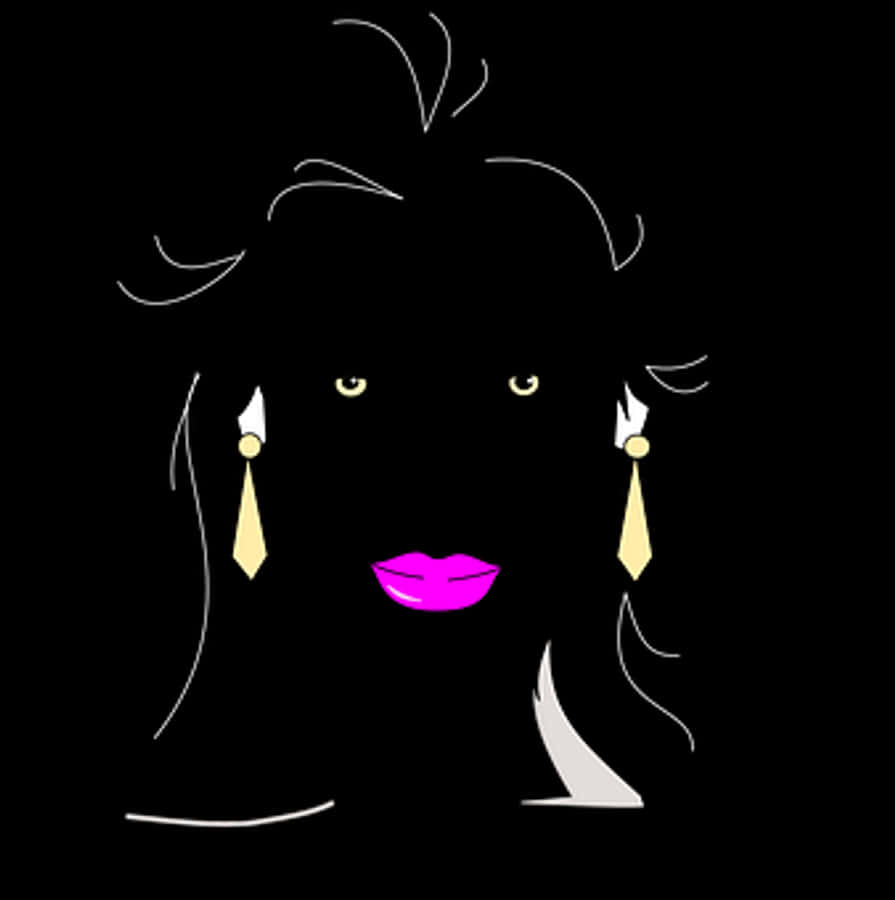 Abstract Beauty Silhouette