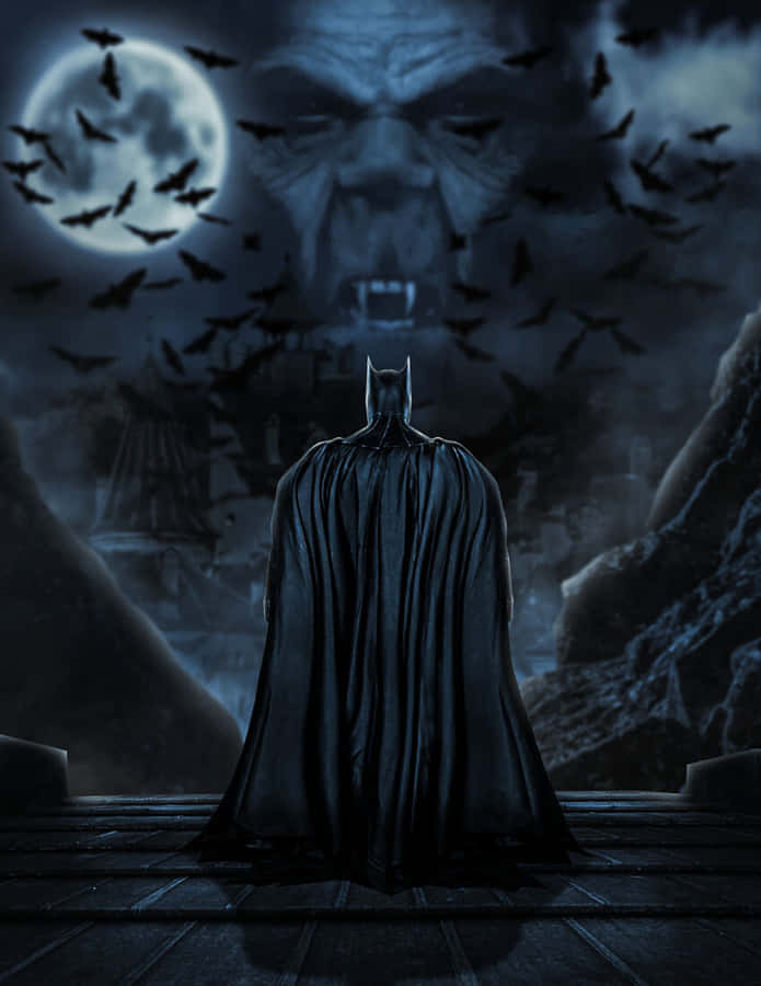 Batmanvs. Dracula 850 x 1100 tapet