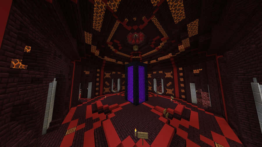 Stanza del Portale del Nether di Minecraft