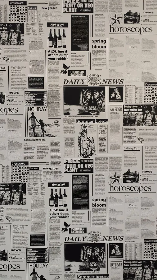 Vintage Newspaper