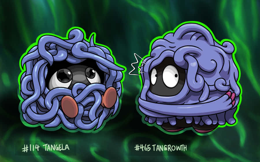 NiedlicheTangela und Tangrowth Grafiken
