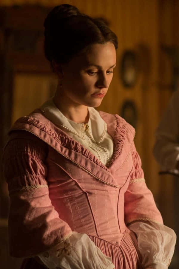 Anna Paquin Viktorianisches Kostüm