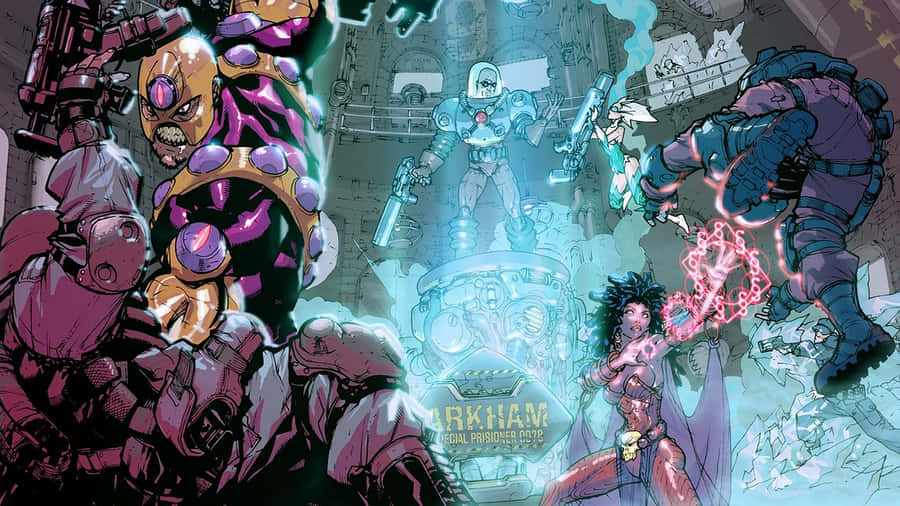 Papelde parede do Mr. Freeze em 1920 x 1080