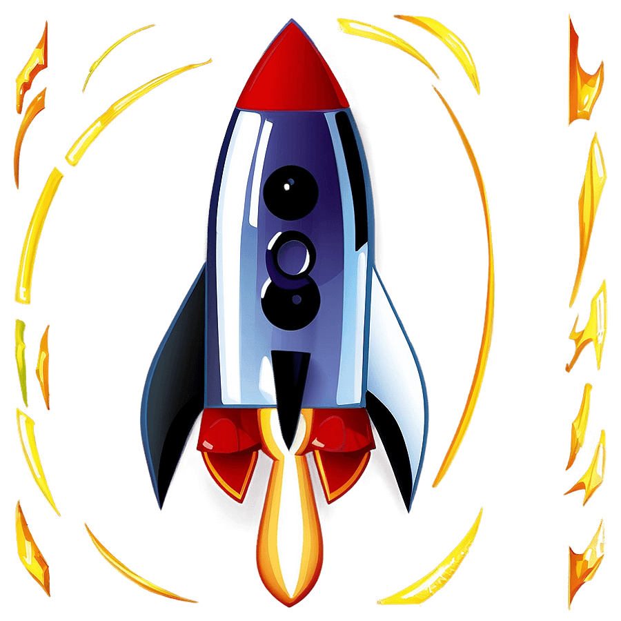 Rocket Ship Icon PNG 29