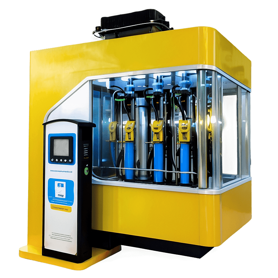 Futuristic Hydrogen Fuel Pump PNG wyd