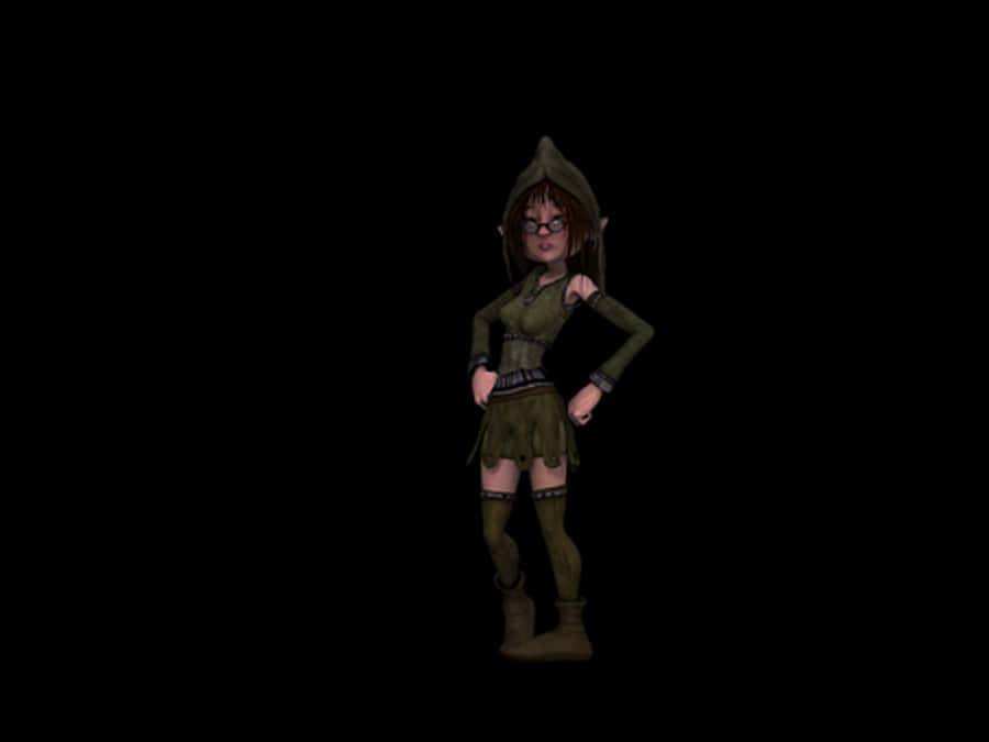 Fantasy Elf Costume Character