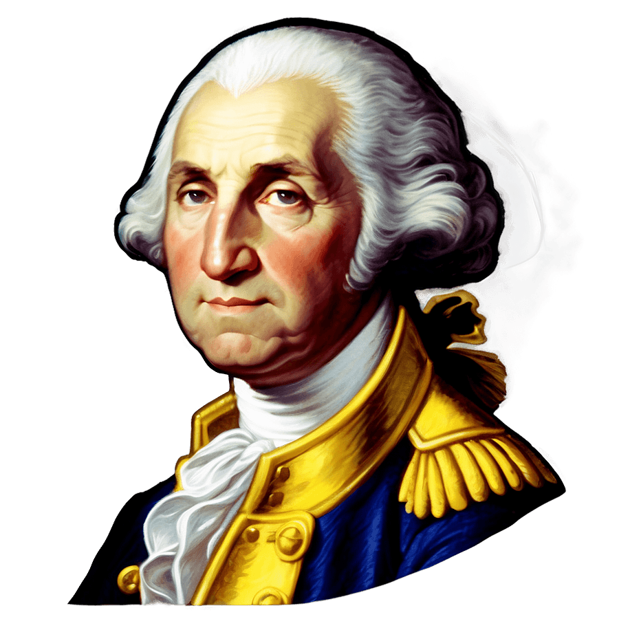 George Washington Legendary Leader PNG 47
