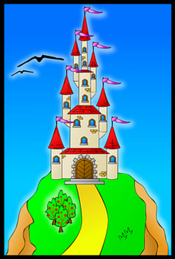 Fairytale Castle Illustration