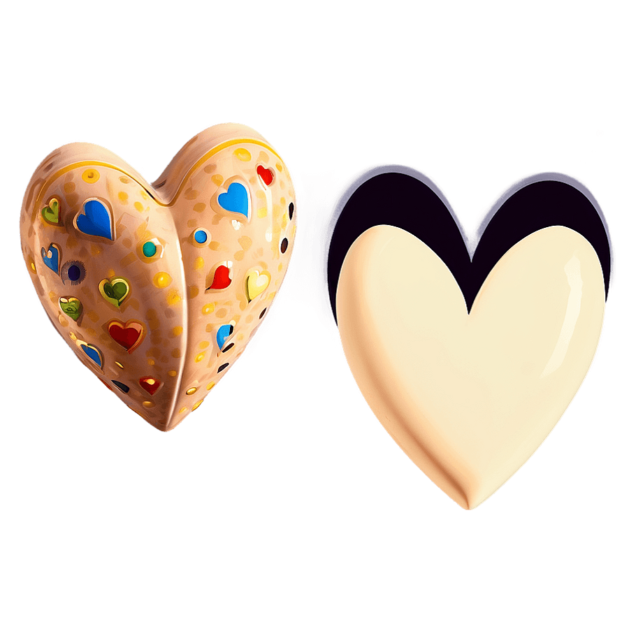 Happy Cartoon Heart PNG 06132024