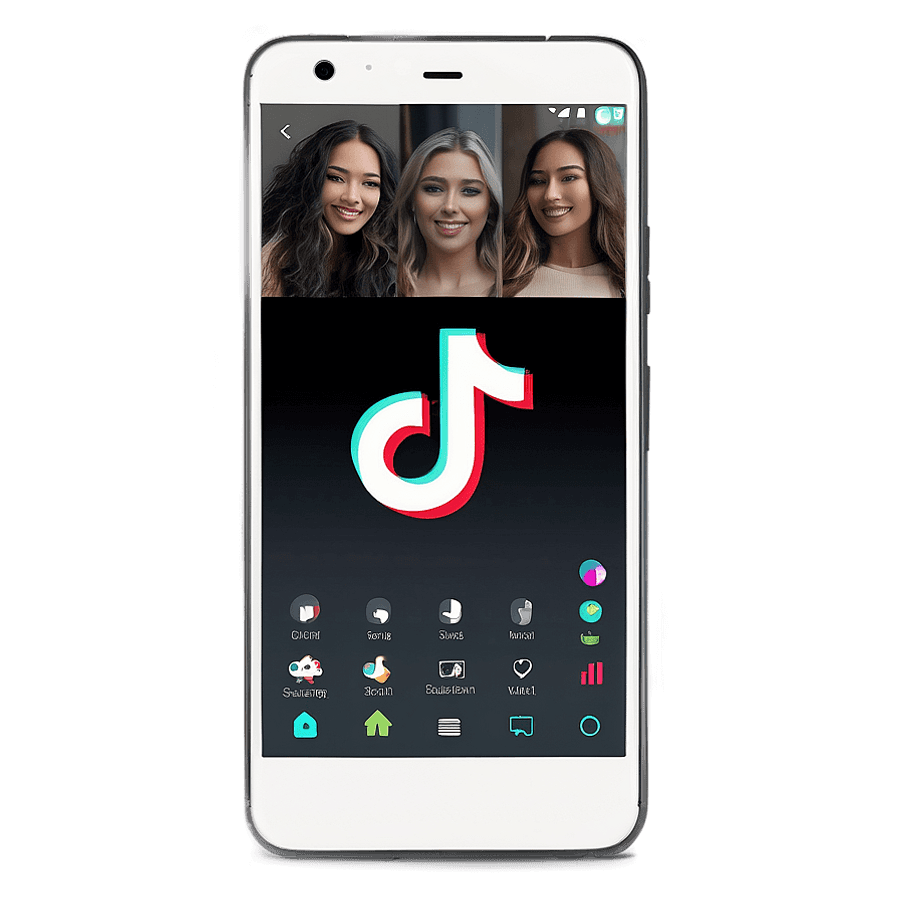 TikTok Screen Capture PNG ykx6