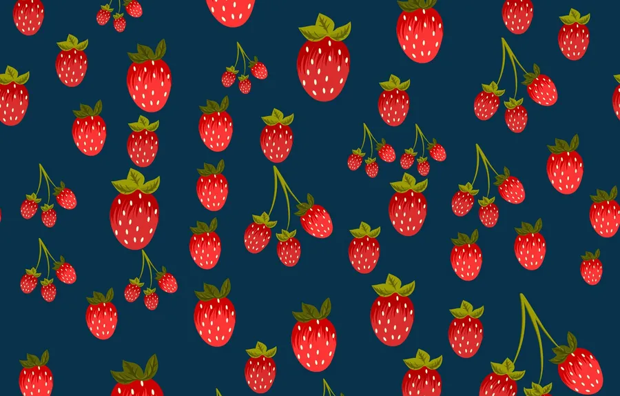 Strawberries Background
